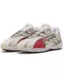 Pantofi pentru bărbați PUMA INHALE DISTRESSED 40453202 ZĂPADĂ ALPINĂ/PENTRU TOATE TIMPURILE ROȘII