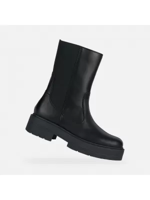 Botine de dama GEOX SPHERICA EC7 NEGRU