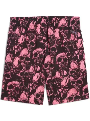 Pantaloni scurţi PUMA MELO WORLD TOUR AOP 7" SHORT 63242901 SOARE A LOVIT/AOP