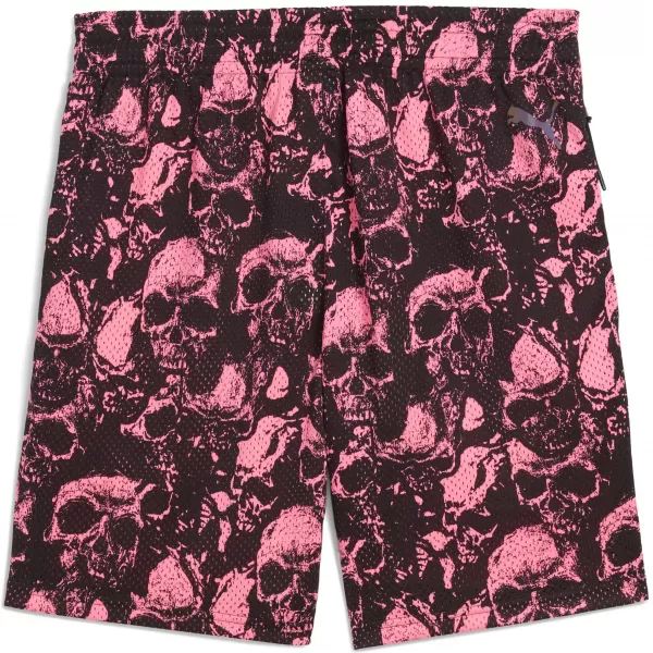 Pantaloni scurţi PUMA MELO WORLD TOUR AOP 7" SHORT 63242901 SOARE A LOVIT/AOP 