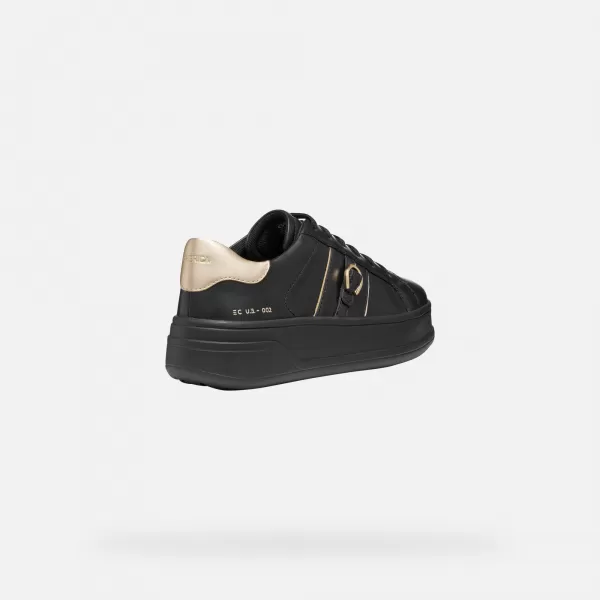  Adidași de damă GEOX SPHERICA ECUB-2 G009714 NEGRU 