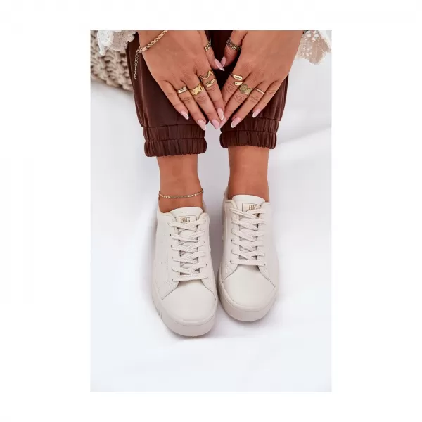  Adidasi de dama BIG STAR NN274578 BEJ Pantofi Big Star 