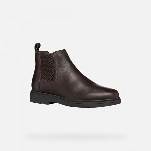  Pantofi pentru bărbați GEOX SPHERICA EC1 G006535 MARO ÎNCHIS 