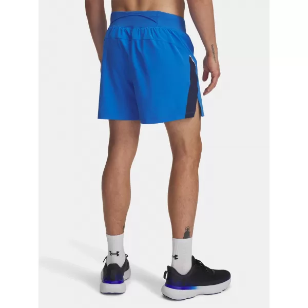  Pantaloni scurți pentru bărbați UNDER ARMOUR UA LAUNCH PRO 5 SHORTS ALBASTRU 