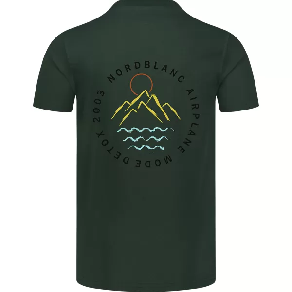  Cămaşă NORDBLANC RUMBLE NBSMT8160 VERDE ÎNCHIS 