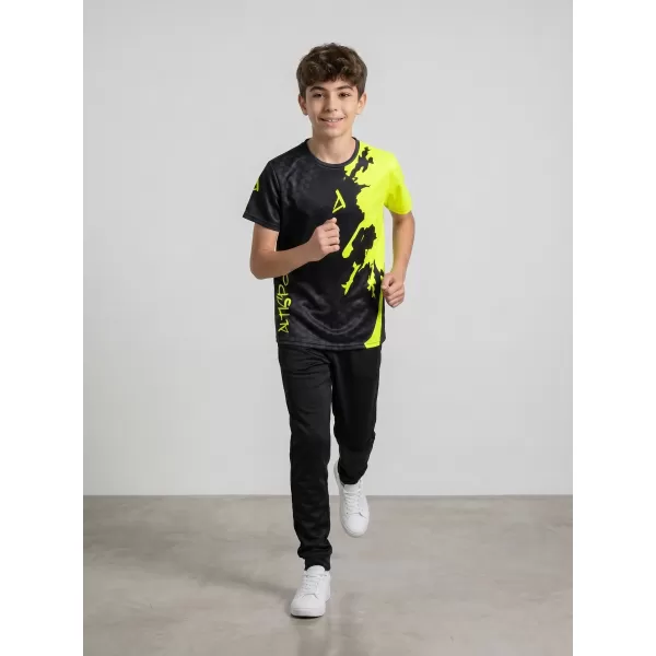 Premium funcțional pentru copii ALTISPORT VOJ/ALM112TR01 GALBEN-FLUX NEGRU 