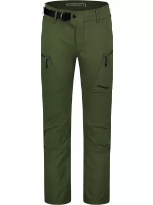 Pantaloni în aer liber pentru bărbați NORDBLANC FORGE NBSPM8191 ZIUA VERDE