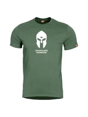 tricou PENTAGON SPARTAN HELMET K09012 VERDE MĂSLINIU