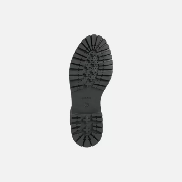  Pantofi de dama cu siret GEOX IRIDEA B ABX NEGRU 