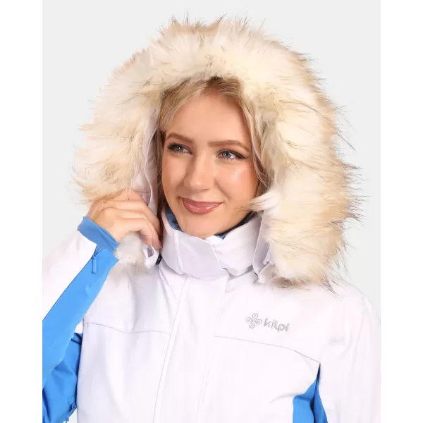  Jachetă de schi pentru femei KILPI CARRIE-W ZL0108KI ALB 