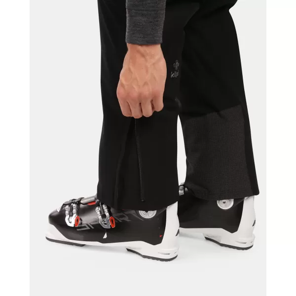  Pantaloni de schi pentru bărbați KILPI MIMAS-M ZM0406KI NEGRU 