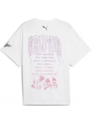 Cămaşă PUMA MELO WORLD TOUR-NAMENT TEE I 63237201 PUMA ALB