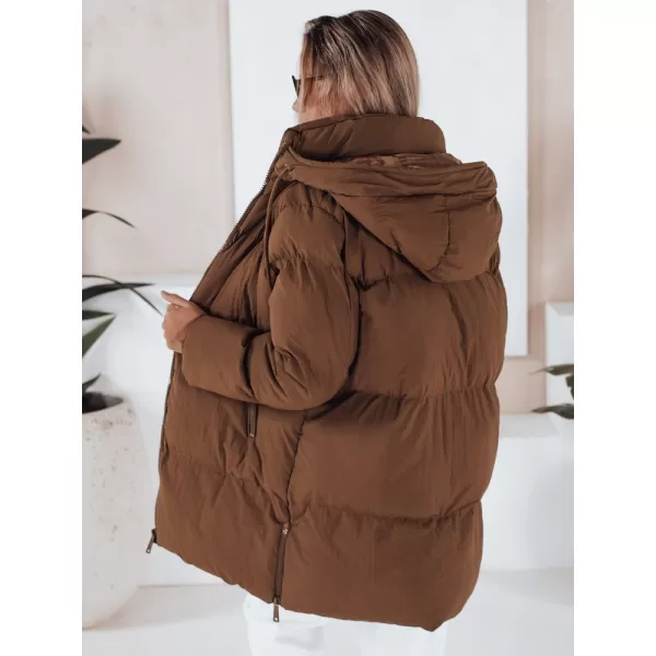  Geacă pentru doamne DSTREET TY3245 CARAMEL 