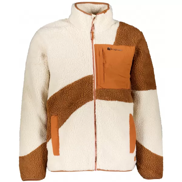  Hanorac pentru bărbați din fleece ALTISPORT GANAN BEJ 