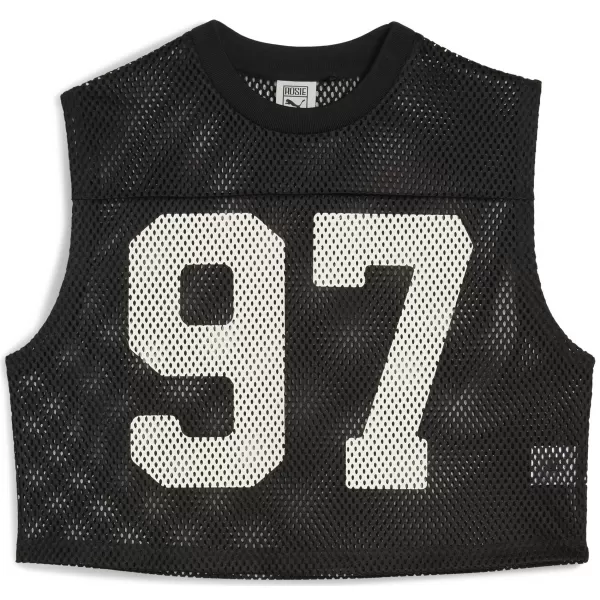  Rezervor PUMA X ROSÉ RELAXED MESH TOP 63380401 PUMA NEGRU 