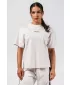 Tricou supradimensionat RESET 491 CREAM Nebbia