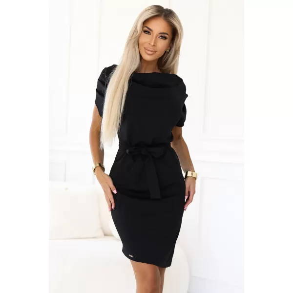  Rochie NUMOCO 240-8 NEGRU 