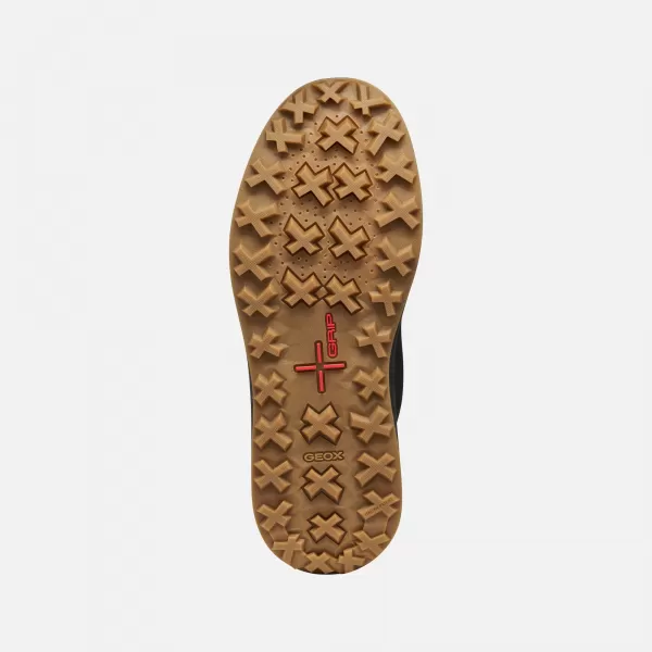  Pantofi pentru bărbați GEOX GRANITO + GRIP B A G011188 MARO ÎNCHIS 