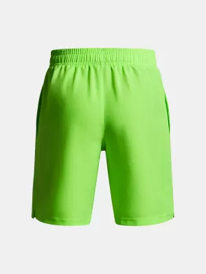 Pantaloni scurți pentru băieți UNDER ARMOUR UA TECH WOVEN WORDMARK SHORT 1383341-389 VERDE