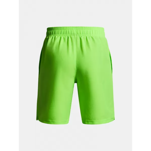  Pantaloni scurți pentru băieți UNDER ARMOUR UA TECH WOVEN WORDMARK SHORT 1383341-389 VERDE 