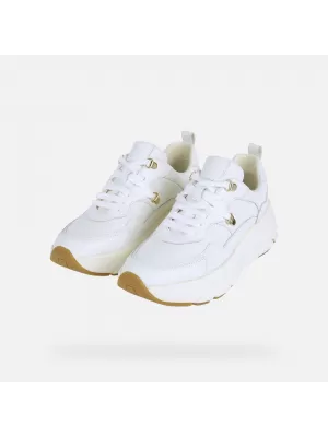 Adidași de damă GEOX IAMANTHA ALB