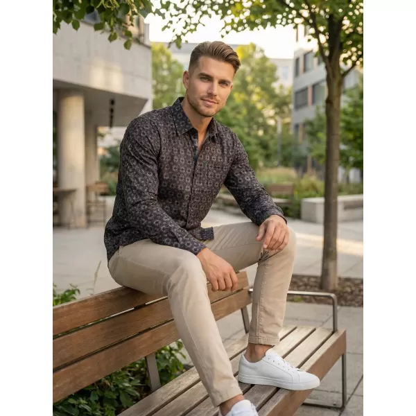  Cămașă pentru bărbați ALTISPORT GREEN GRI ÎNCHIS 