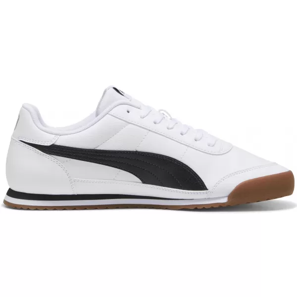  Pantofi pentru bărbați PUMA TURINO II 39745202 PUMA WHITE/PUMA BLACK/GREY 