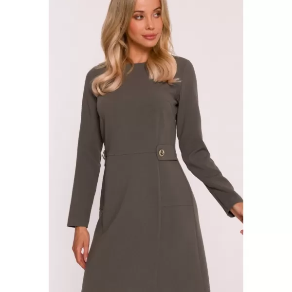  Rochie STYLOVE S419 KAKI 