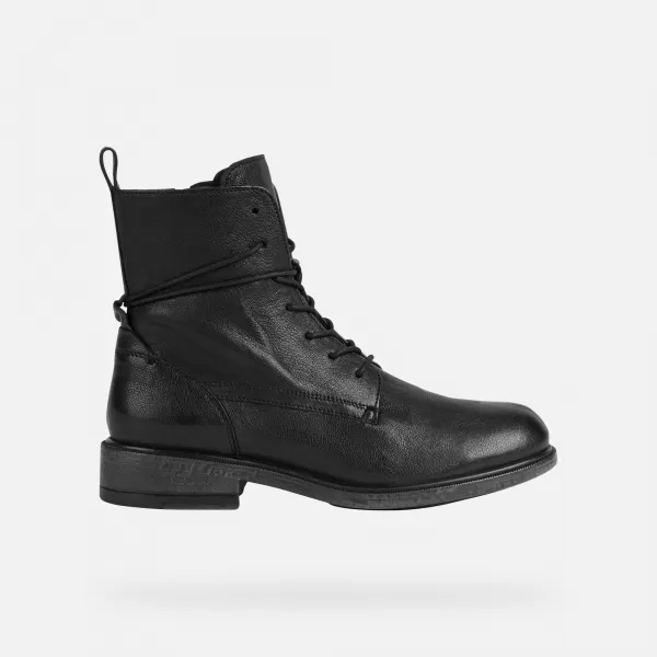  Botine de dama GEOX CATRIA NEGRU 