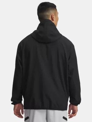 Hanorac pentru bărbați UNDER ARMOUR UA UNSTOPPABLE WVN HOODIE 6003864-001 NEGRU
