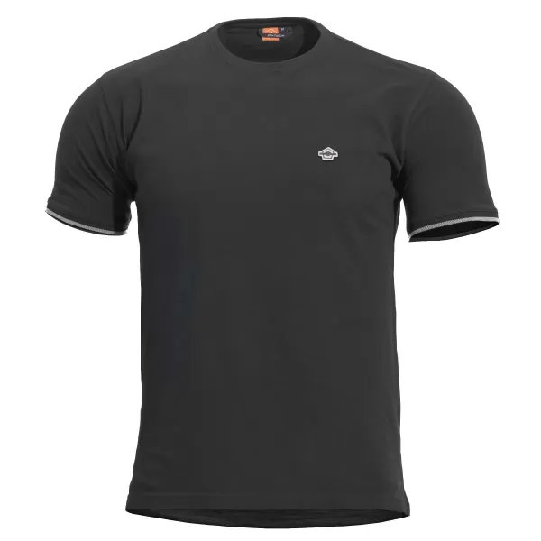 tricou PENTAGON LEVANTES CREWNECK STRIPES K09026 NEGRU 