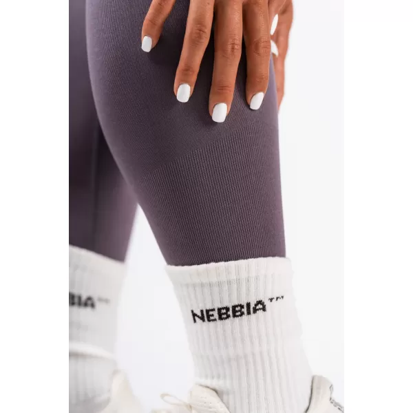  Jambiere extra push-up cu talie înaltă FLOW SEAMLESS 496 DARK GREY Nebbia 