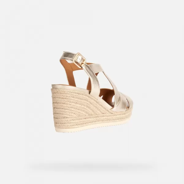  Sandale de dama GEOX PONZA DE AUR 