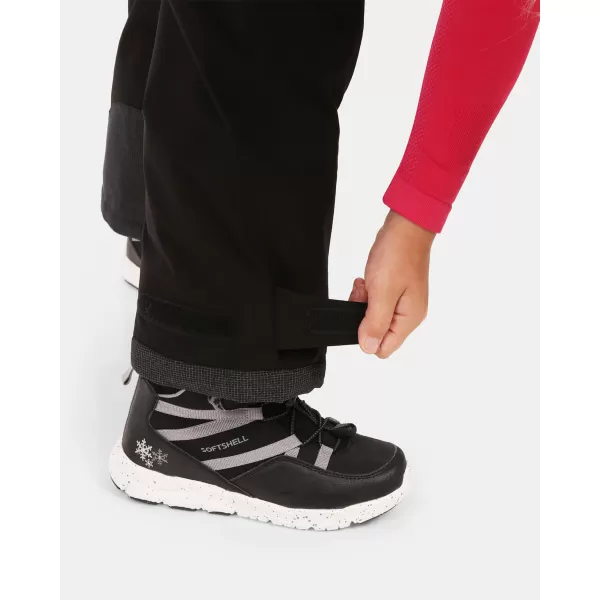  Pantaloni de schi pentru copii KILPI CHARLIE-J ZJ0402KI NEGRU 