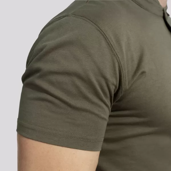  tricou PENTAGON ROMEO 2.0 HENLEY T-SHIRT K09050 MARO GRI 