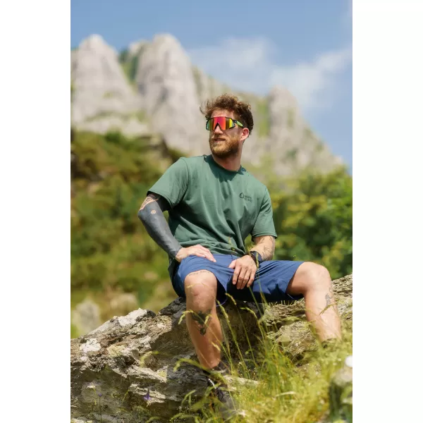  Cămaşă NORDBLANC RUMBLE NBSMT8160 VERDE ÎNCHIS 