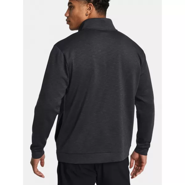  Hanorac pentru bărbați UNDER ARMOUR UA DRIVE MIDLAYER PULLOVER NEGRU 