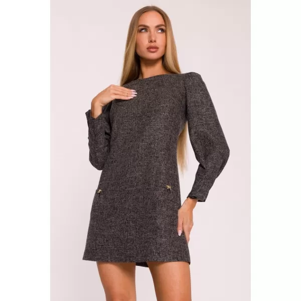  Rochie MOE M870 NEGRU 
