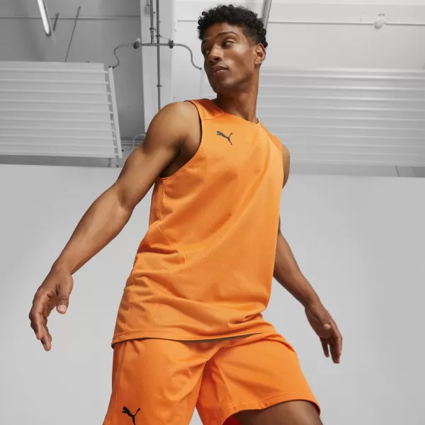  Jersey pentru bărbați PUMA REVERSIBLE PRACTICE JERSEY 67664006 MAC DE AUR 