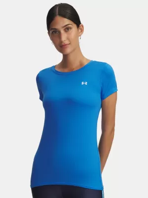 Tricou pentru femei UNDER ARMOUR TECH MESH SS 1328964-402 ALBASTRU