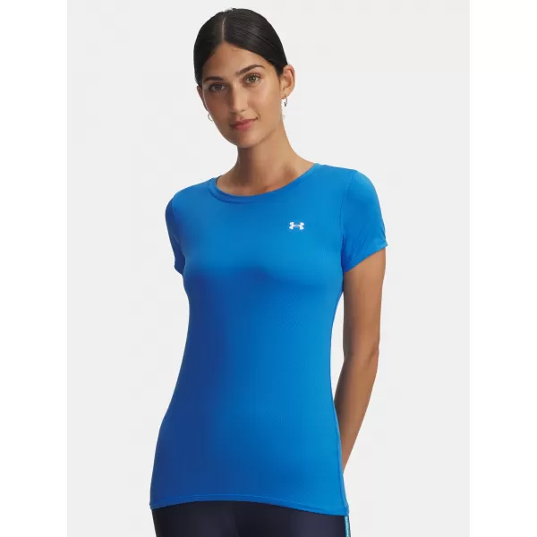  Tricou pentru femei UNDER ARMOUR TECH MESH SS 1328964-402 ALBASTRU 