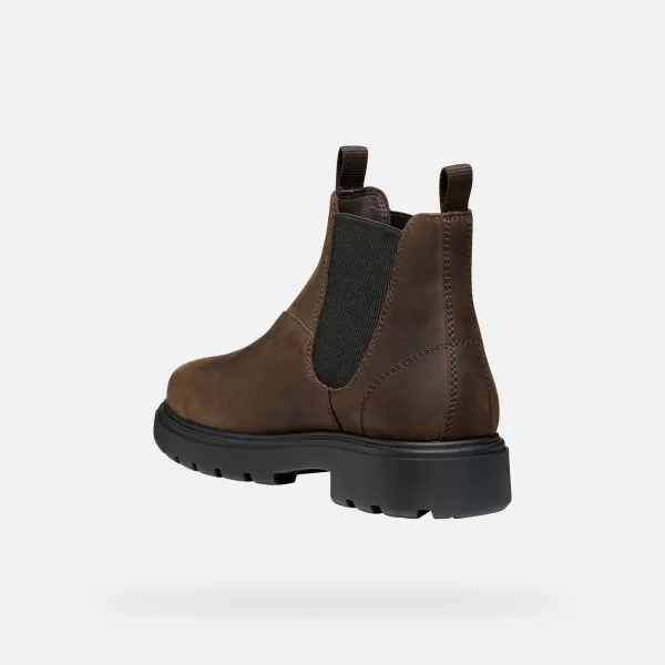  Pantofi pentru bărbați GEOX SPHERICA EC7 G011185 MARO ÎNCHIS 