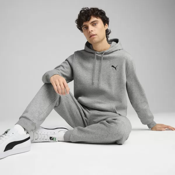  Hanorac pentru bărbați PUMA ESS HOODIE FL 68257803 ERICA GRI MEDIU 
