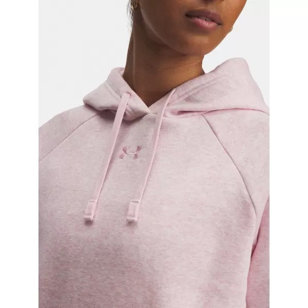  Hanorac de dama UNDER ARMOUR UA RIVAL FLEECE HOODIE 1379500-648 ROZ 