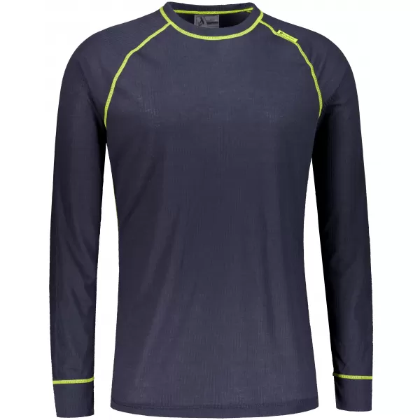  Set termic pentru bărbați ALTISPORT GAIN GRI ÎNCHIS/LIME 