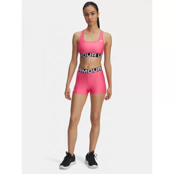  Pantaloni scurți de damă UNDER ARMOUR UA HG SHORTY 1383629-672 ROZ 