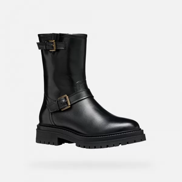  Pantofi de dama GEOX IRIDEA G009625 NEGRU 
