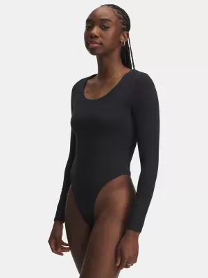 Punctele femeilor UNDER ARMOUR UA MOTION BODYSUIT 6005918-003 NEGRU