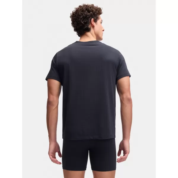  Tricou pentru bărbați UNDER ARMOUR M UA PERF COTTON CREW NECK-2PK 6007621-001 NEGRU 