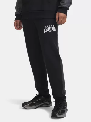 Pantaloni sport pentru bărbați UNDER ARMOUR UA RIVAL FLC CB PANTS 6003954-001 NEGRU